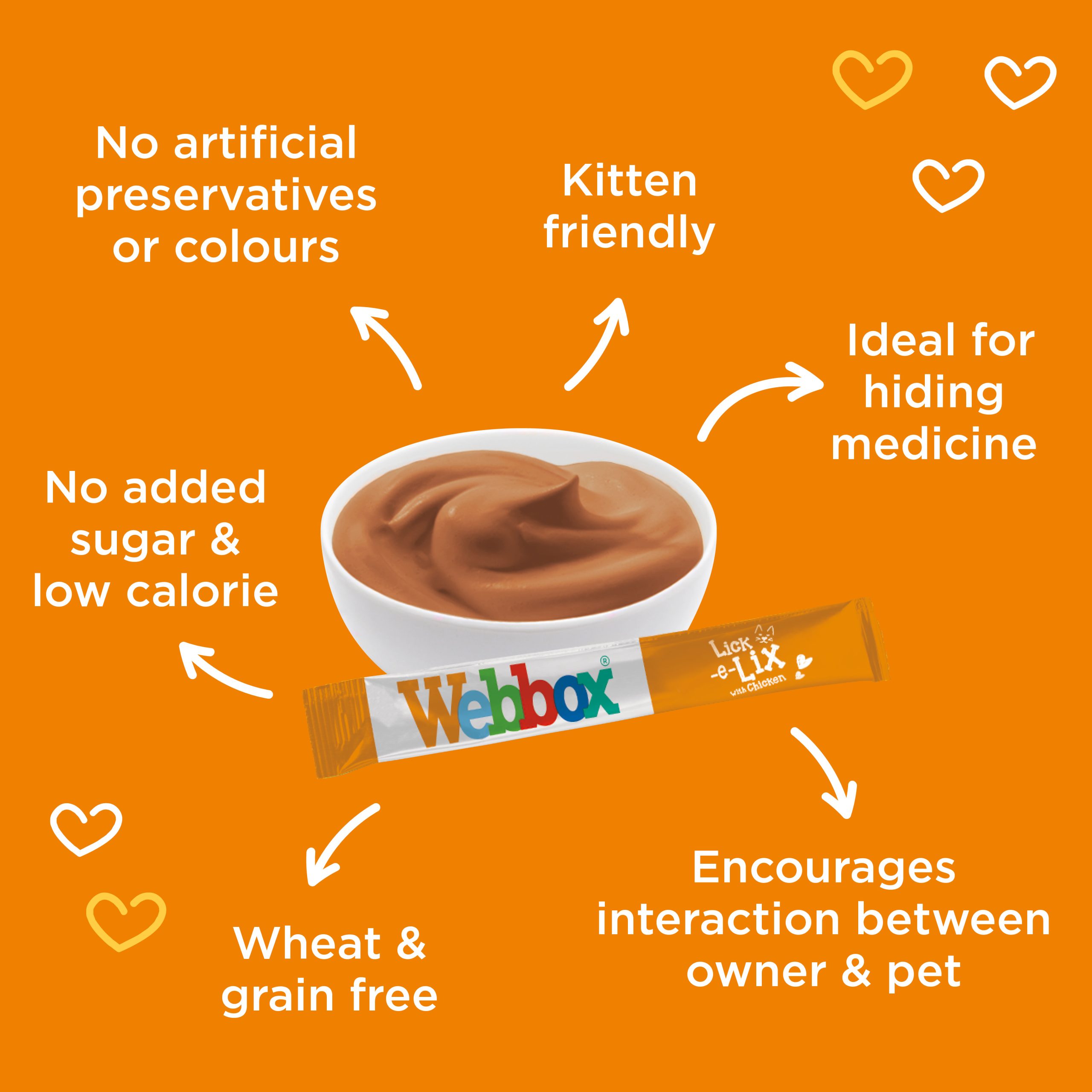 Webbox, Lick-e-Lix Chicken Treats for Cats - Image 2