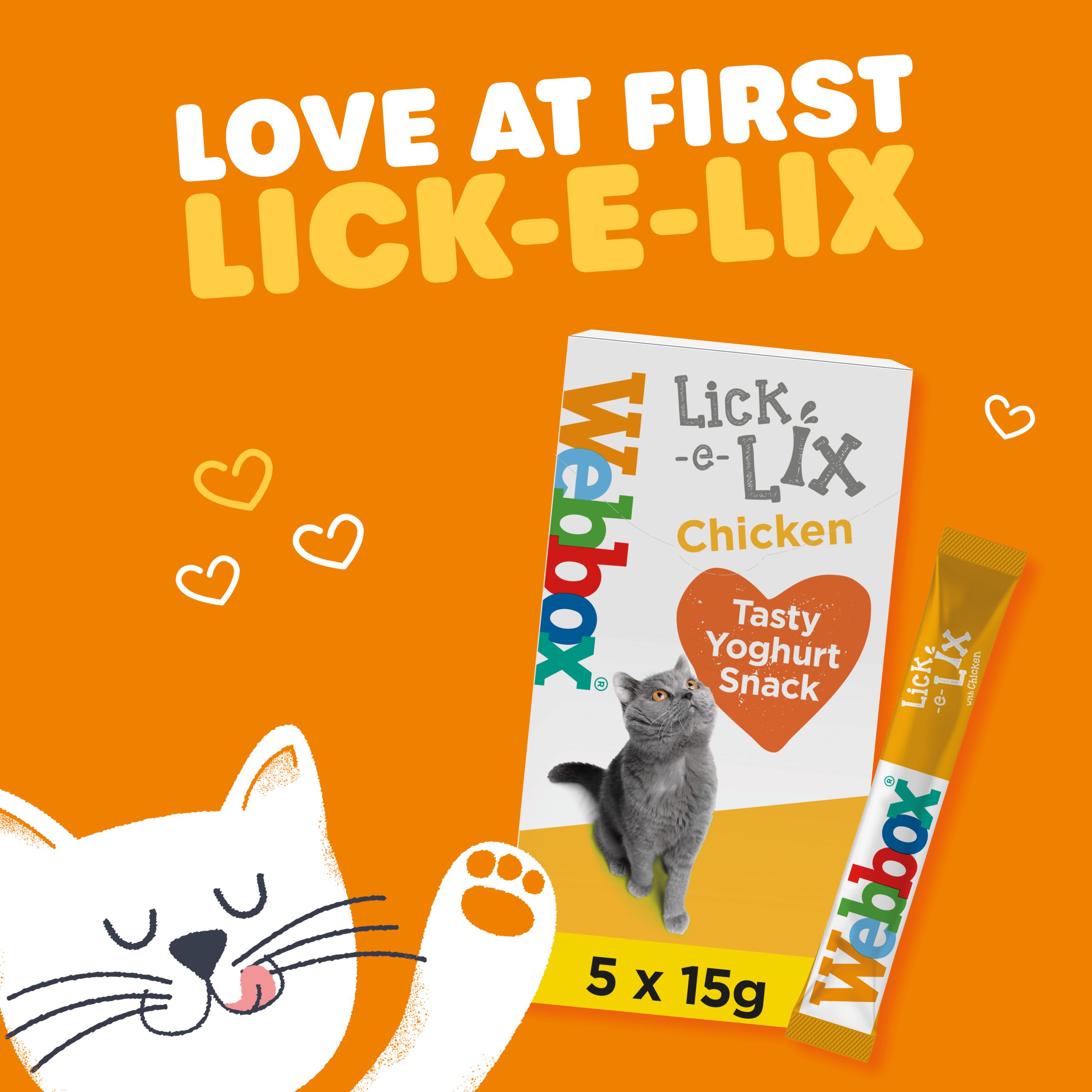 Webbox, Lick-e-Lix Chicken Treats for Cats - Image 5