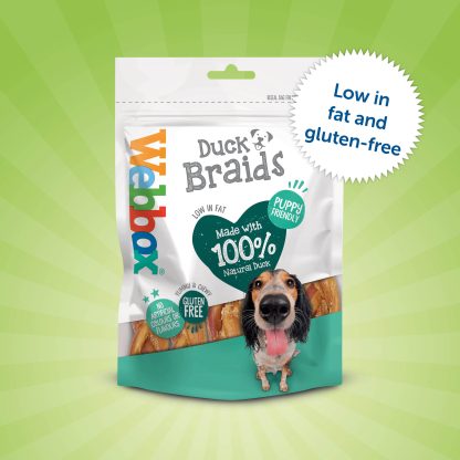 Webbox, Duck Braids Treats for Dogs - Image 2