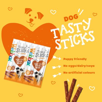 Webbox, Small Tasty Sticks with Turkey for Dogs - Image 3