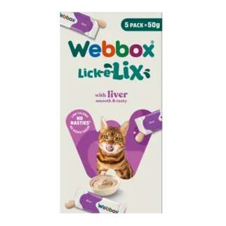 Webbox, Lick-e-Lix Liver Cat Treats