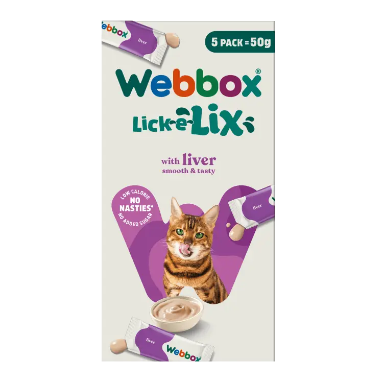 Webbox, Lick-e-Lix Liver Cat Treats