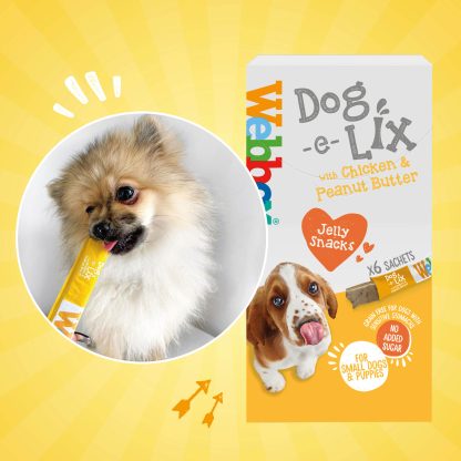 Webbox, Dog e Lix with Chicken & Peanut Butter Creamy Dog Treats - Image 2