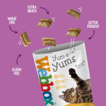 Webbox, Yum-e-Yums Cheese Treats for Cats - Image 2