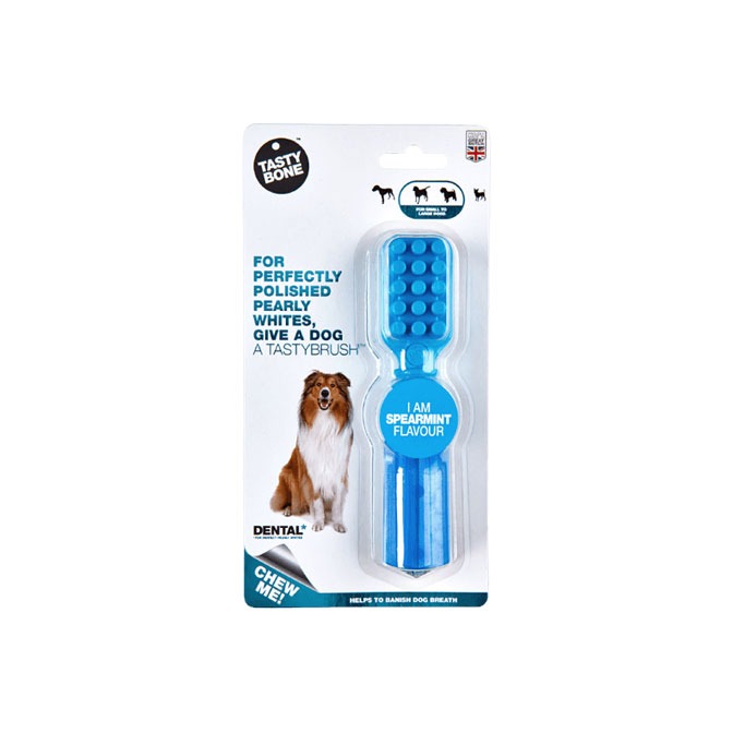 TastyBone, Dental TastyBrush Spearmint Chew Toy