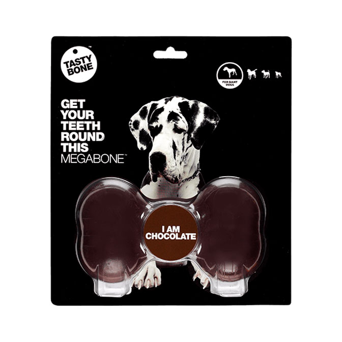 TastyBone, Chocolate Chew Toy - Image 2