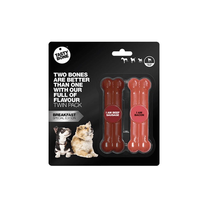 TastyBone, Twin Pack Breakfast Chew Toy