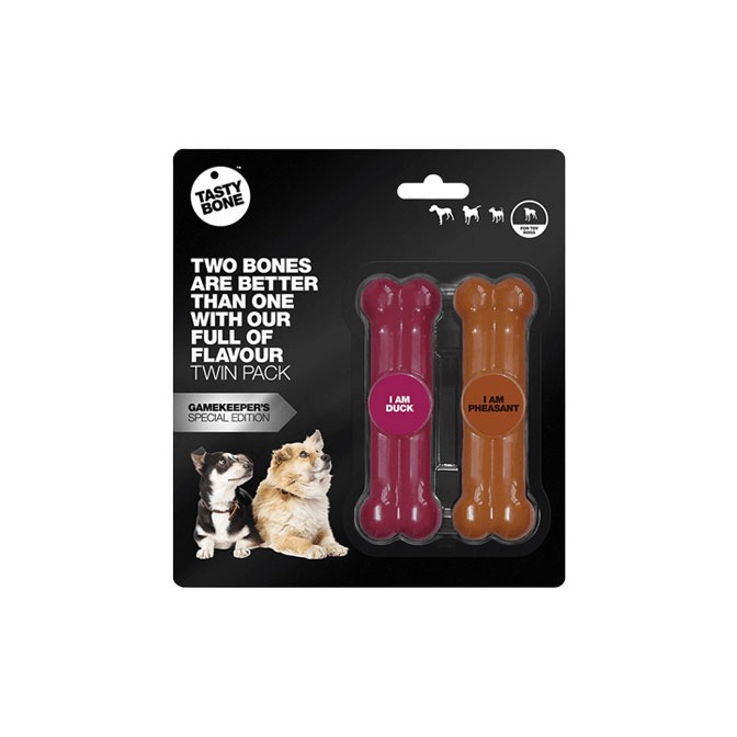 TastyBone, Twin Pack Gamekeeper Chew Toy