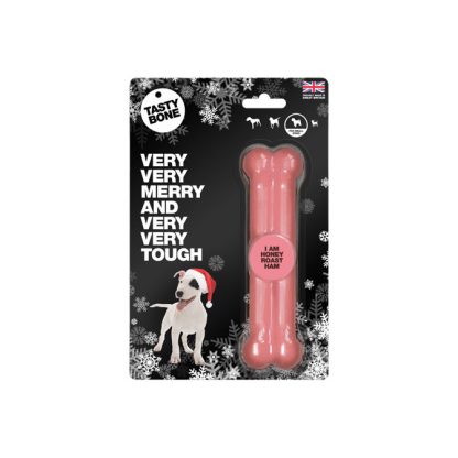 TastyBone, Festive Honey Roast Ham Chew Toy - Image 2