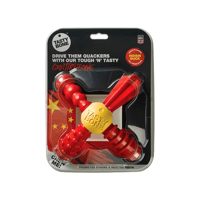 TastyBone, QuattroBone Hoisin Duck Chew Toy - Image 2