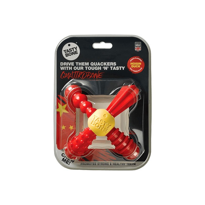 TastyBone, QuattroBone Hoisin Duck Chew Toy