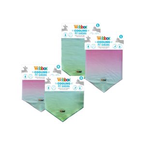 Webbox, Cooling Pet Bandanas for Dogs or Cats
