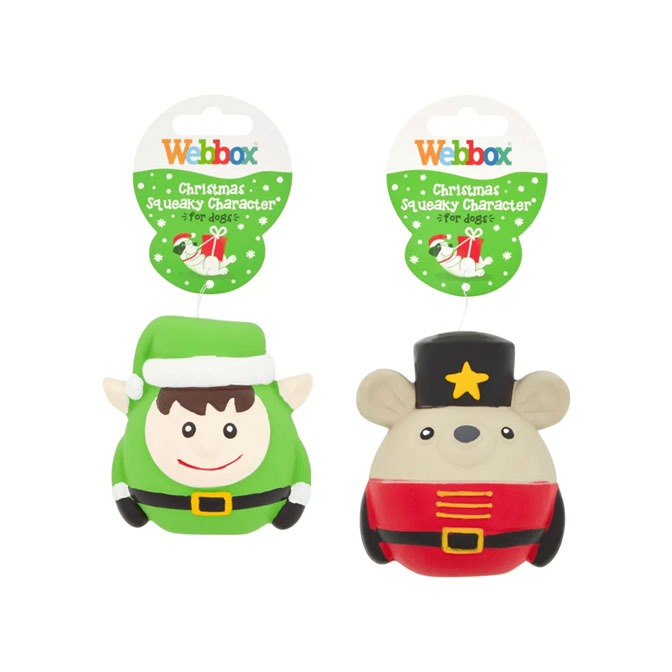 Webbox, Dog Christmas Latex Toy - Image 2