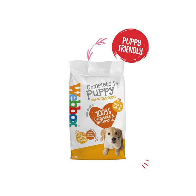 Webbox, Chicken Complete Dry Food for Puppies
