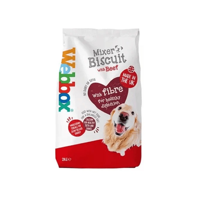 Webbox Everyday Premium Mixer Beef Dry Dog Food Pet Range