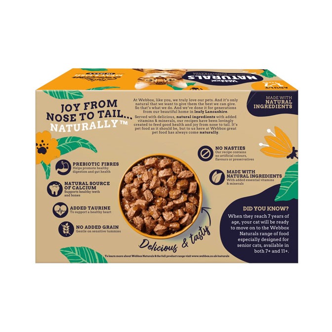 Webbox Naturals, Fish & Meat in Jelly Wet Food for Cats - Image 2