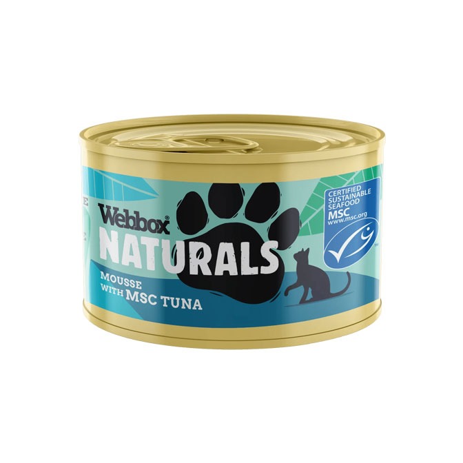Webbox Naturals, Tuna Mousse Wet Food for Cats