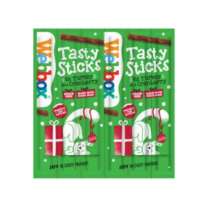 Webbox, Christmas Tasty Sticks with Turkey and Cranberry for Cats