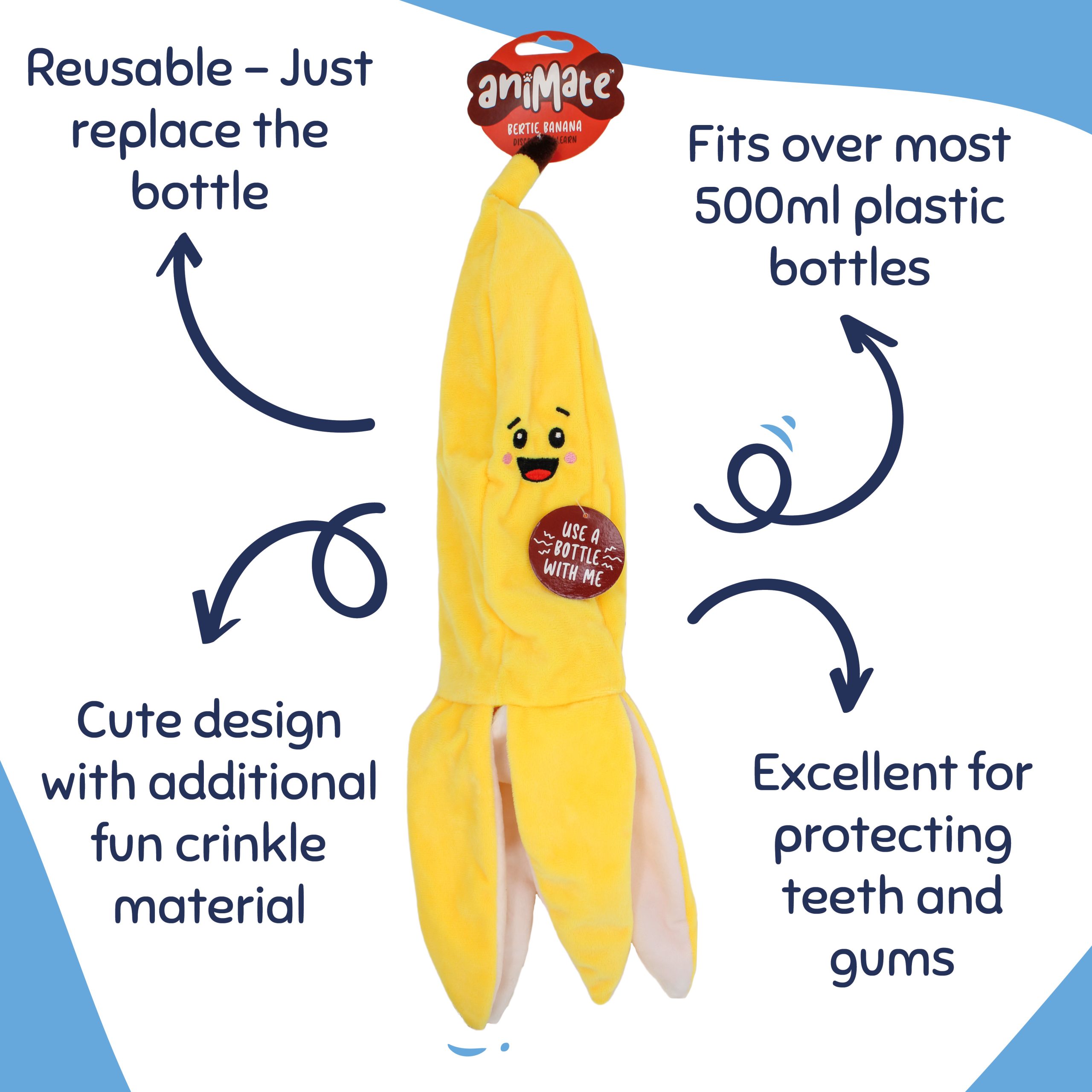 aniMate, Discover N' Learn Bertie Banana Toy for Dogs - Image 2