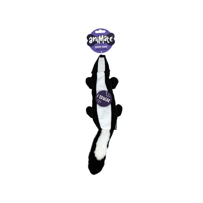 AniMate, Snuggle N' Play Sammy Skunk Toy for Dogs - Pet Range