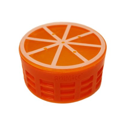 AniMate, Orange Cooling Fruit Toy for Dogs