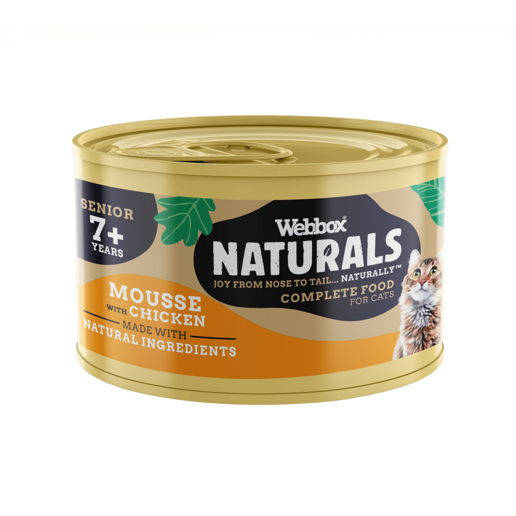Webbox Naturals, Senior 7+ Chicken Mousse for Cats - Pet Range