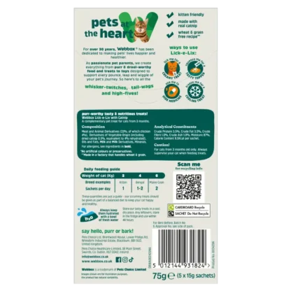 Webbox, Lick-e-Lix with Catnip Treats for Cats - Image 2