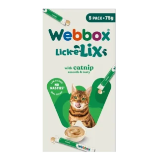Webbox, Lick-e-Lix with Catnip Treats for Cats