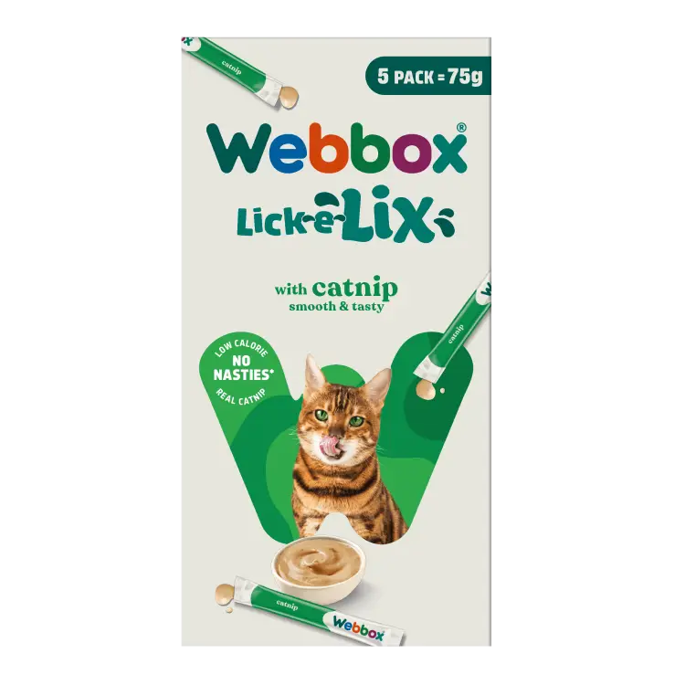 Webbox, Lick-e-Lix with Catnip Treats for Cats