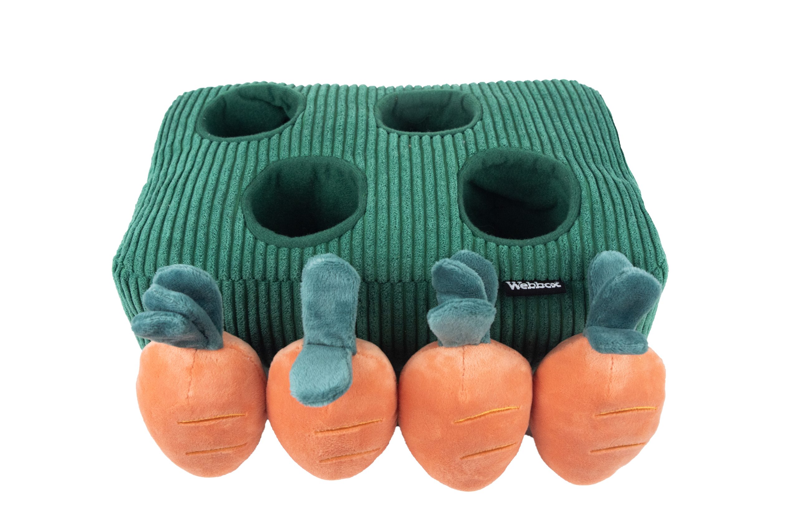 Webbox, Interactive Carrot Patch Large Dog Toy - Image 2