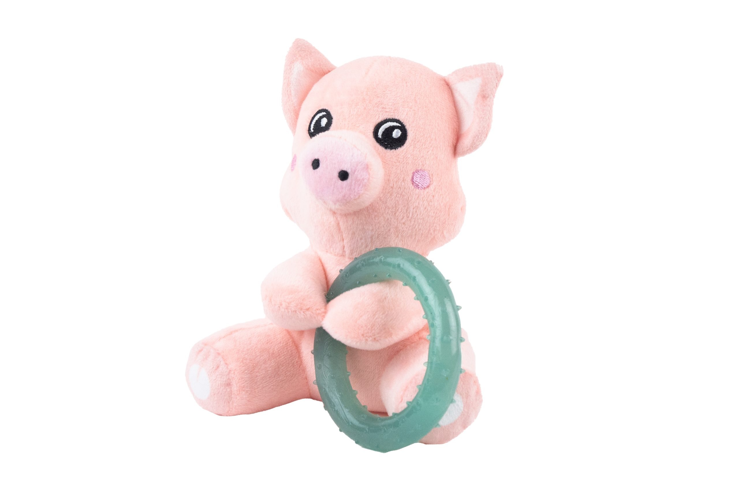 Webbox, Dog Toy Puppy Pig Teething Ring - Image 2
