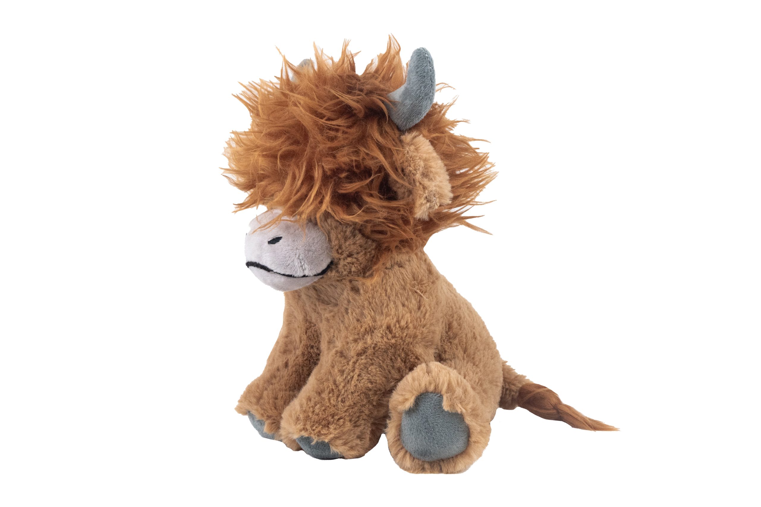 Webbox, Cuddle Highland Cow Dog Toy - Image 2