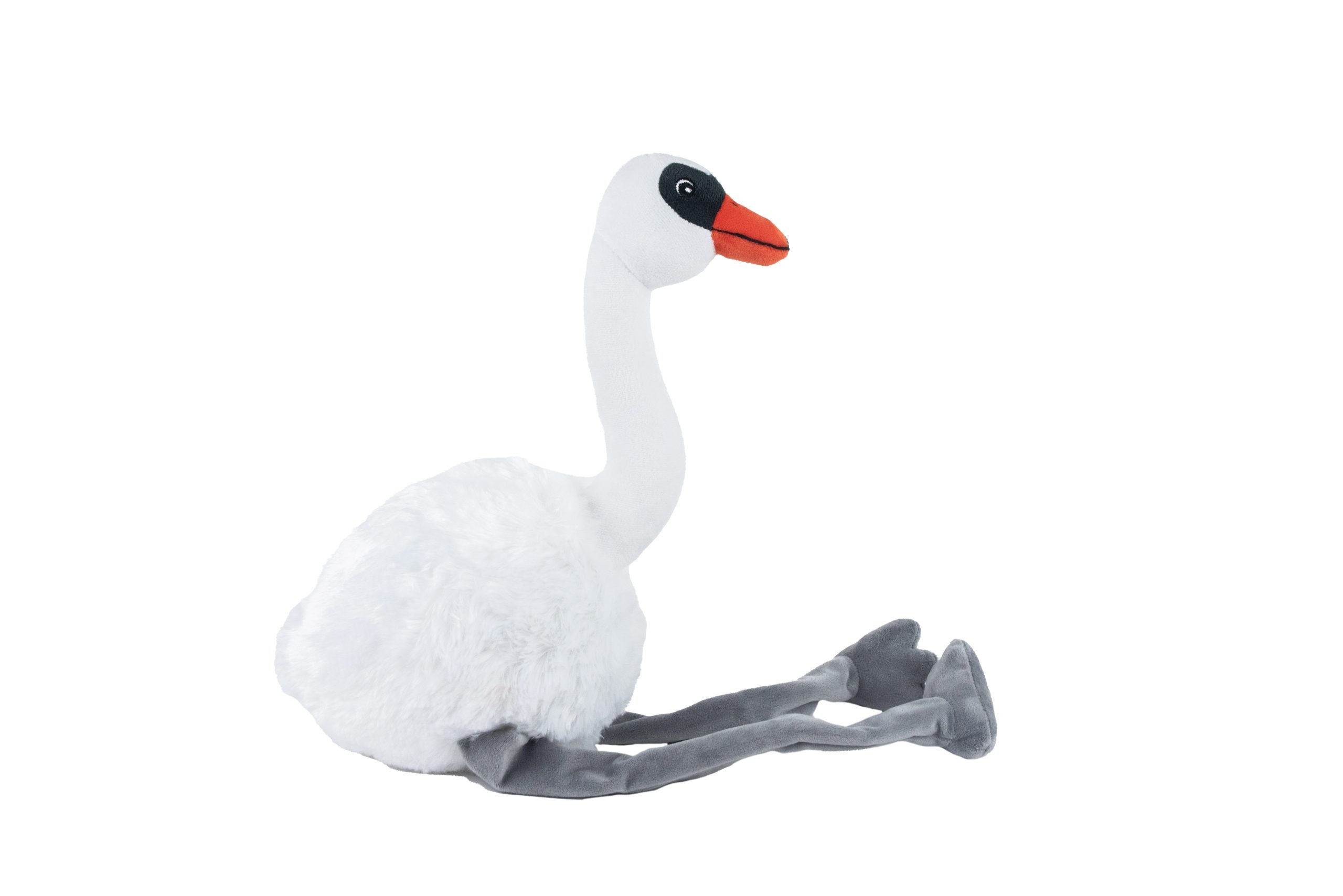 Webbox, Cuddle Long Legs Swan Dog Toy - Image 2