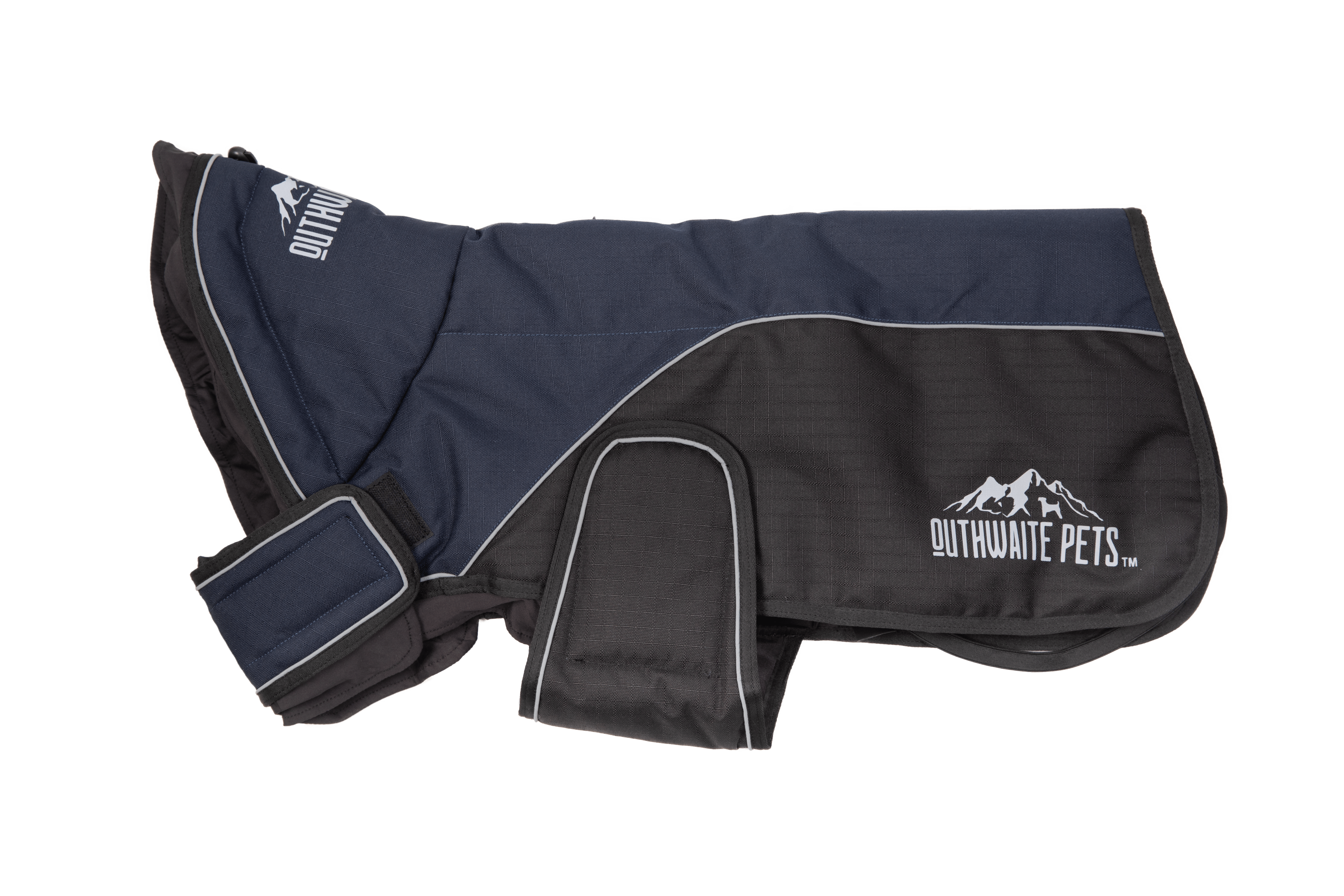 Outhwaite, Snood Dog Coat Navy/Black