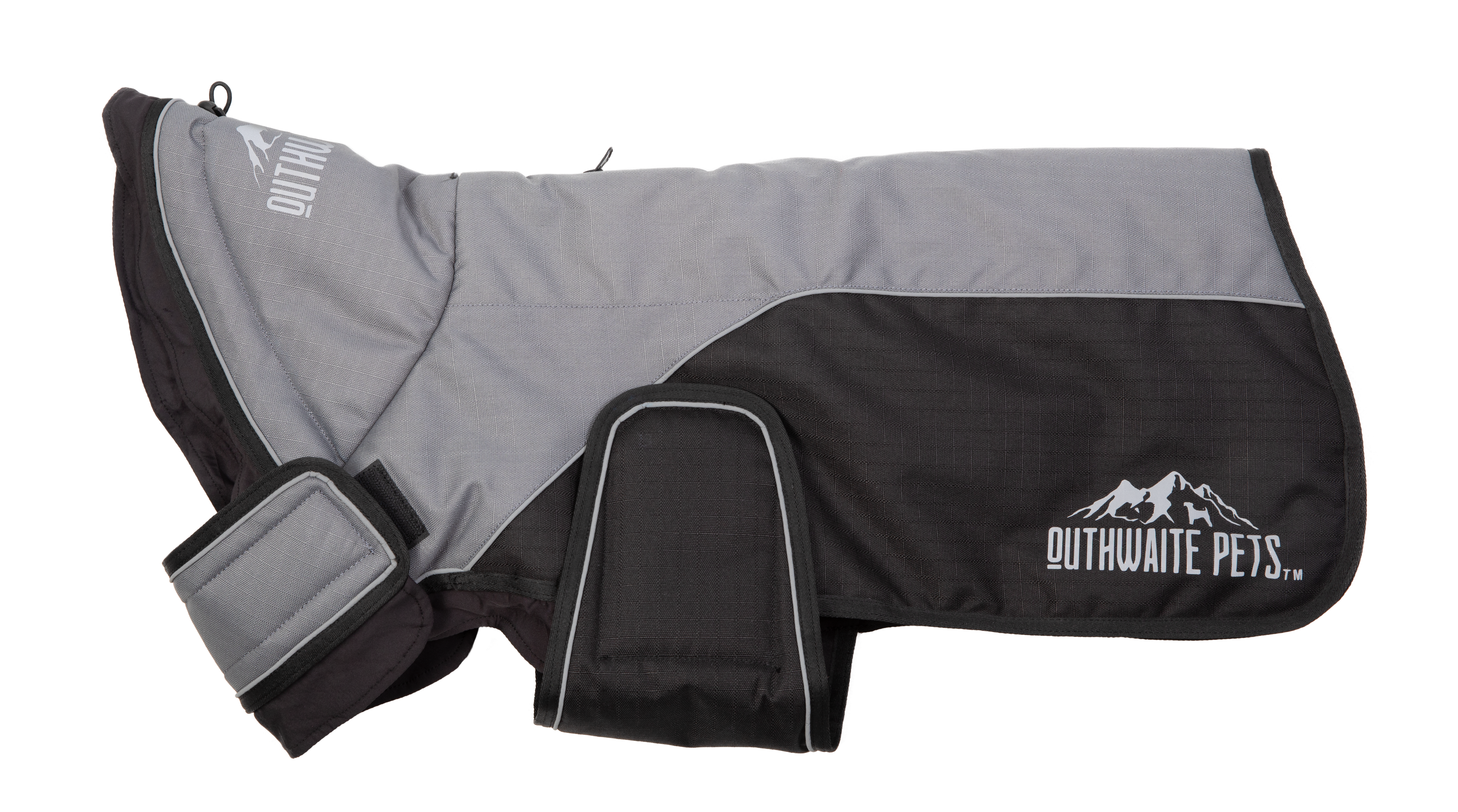 Outhwaite, Snood Dog Coat Grey/Black