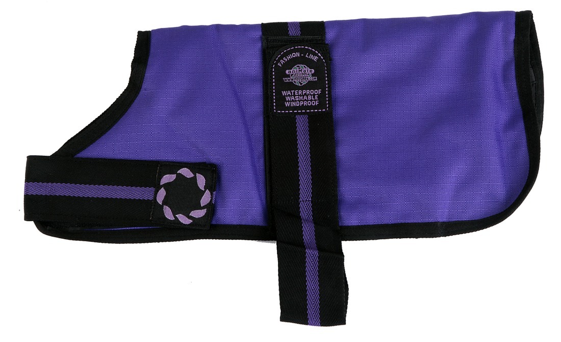 AniMate, Purple Padded Waterproof Dog Coat