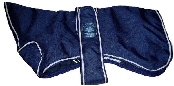AniMate, Blue Greyhound Padded Dog Coat