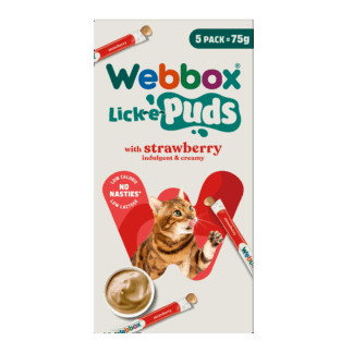 Webbox, Lick-e-Puds with Strawberry