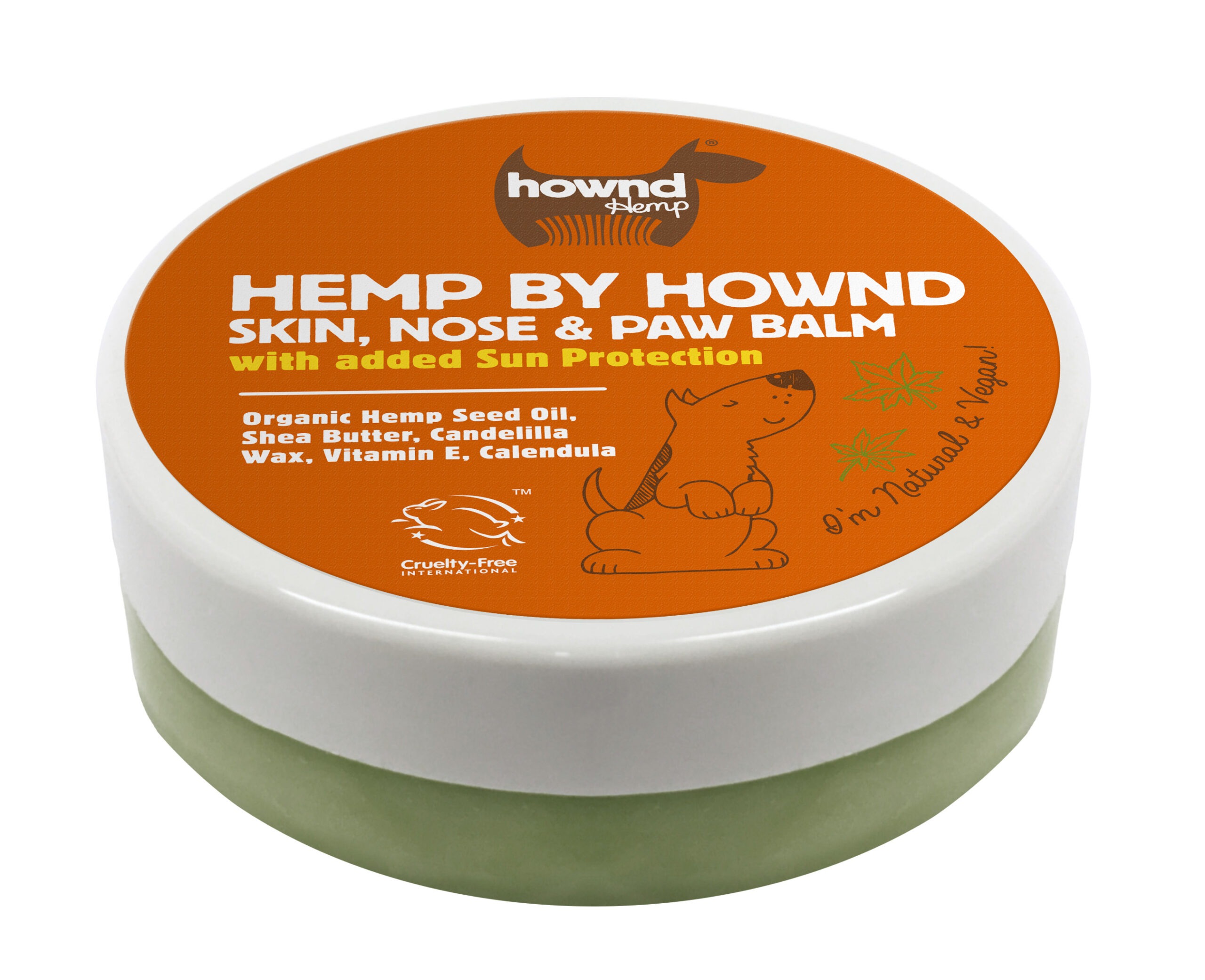 Hemp by Hownd Skin, Nose and Paw Balm with Sun Protection (50g)