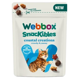 Webbox, Snackibles Coastal Creations Cat Treats 85g