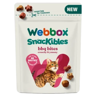 Webbox, Snackibles BBQ Bites Cat Treats 85g