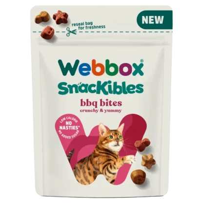 Webbox, Snackibles BBQ Bites Cat Treats 85g