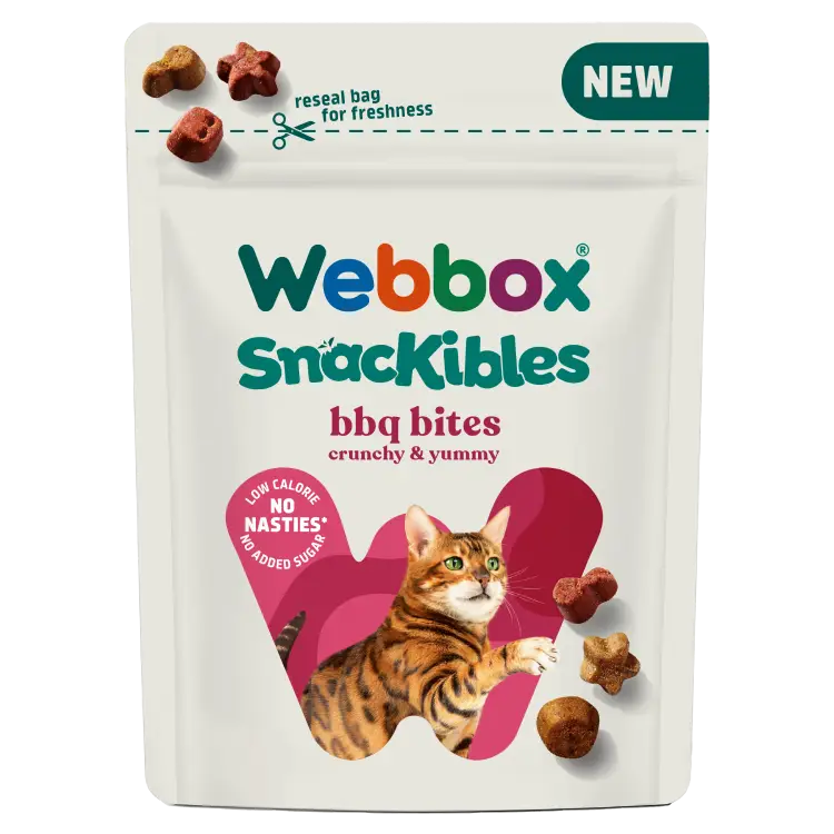Webbox, Snackibles BBQ Bites Cat Treats 85g