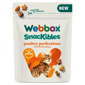 Webbox, Snackibles Poultry Perfections Cat Treats 85g