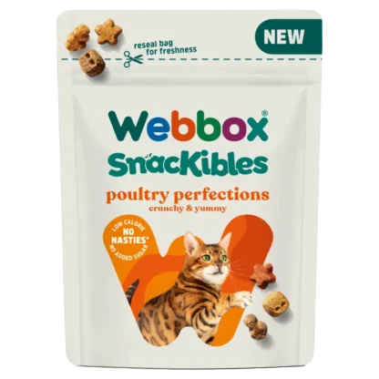 Webbox, Snackibles Poultry Perfections Cat Treats 85g