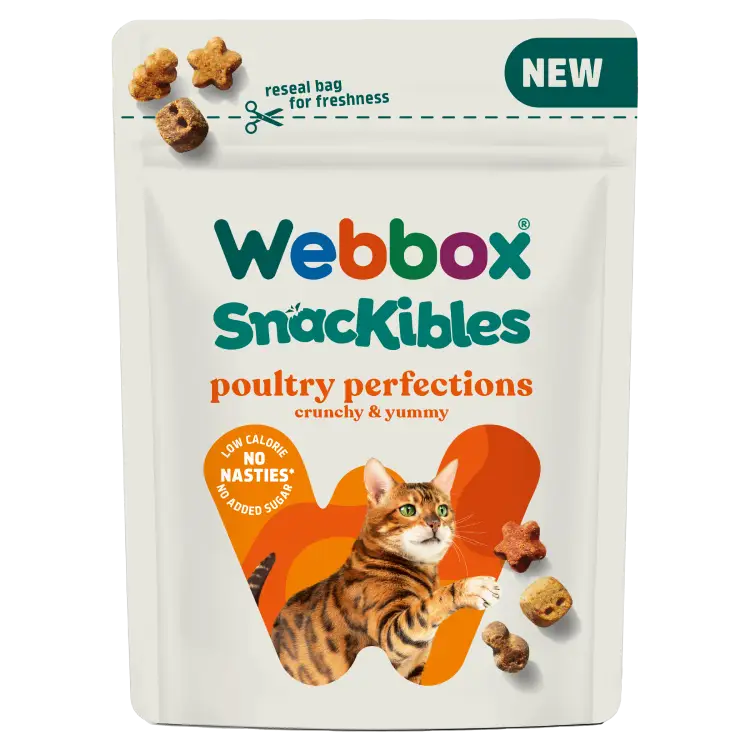 Webbox, Snackibles Poultry Perfections Cat Treats 85g