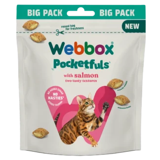 Webbox, Salmon Pocketfuls 200g Cat Treats