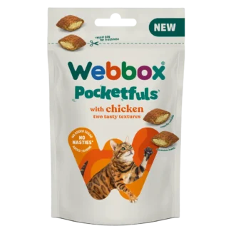 Webbox, Chicken Pocketfuls 60g Cat Treats