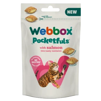 Webbox, Salmon Pocketfuls 60g Cat Treats