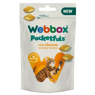 Webbox, Cheese Pocketfuls 60g Cat Treats